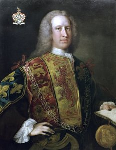 Sir Charles Townley, a harisnyakötő fegyverzet királya