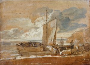 Egy marhakomp, 1784-1788. alkotó: Thomas Gainsborough