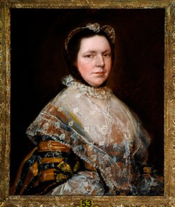Elizabeth Prowse (olaj, vászon) alkotó: Thomas Gainsborough