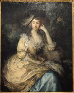 Frances Susanna, Lady de Dunstanville, Thomas Gainsborough, 1786 körül - Corcoran Gallery of Art - DSC01332 alkotó: Thomas Gainsborough
