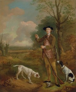John Dade őrnagy (1726-1811), Tannington, Suffolk, 1755 körül (olaj, vászon) alkotó: Thomas Gainsborough