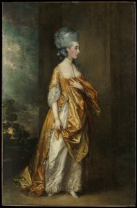 Grace Dalrymple Elliott asszony (1754?-1823) alkotó: Thomas Gainsborough