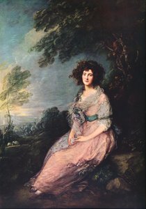 Mrs. Richard Brinsley Sheridan, 1785-1787 alkotó: Thomas Gainsborough
