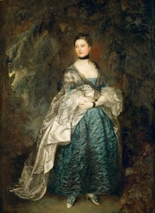 Lady Alston portréja, Gertrude Durnford 1731-1807, 1760. alkotó: Thomas Gainsborough