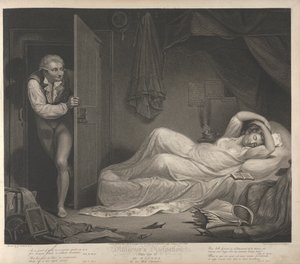 Szorgalom és szétszórtság: A Wanton az ágykamrájában (3. tábla)