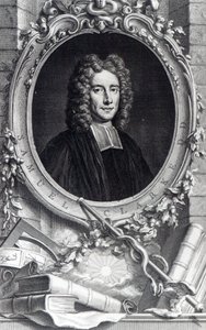 Samuel Clarke, Jacobus Houbraken metszete, 1737-48 körül