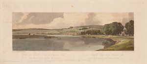 Válogatás a húsz legfestőibb párizsi kilátásból: Kilátás a Belle Vue-re és a Pont de Sêve-re..., 1 alkotó: Thomas Girtin