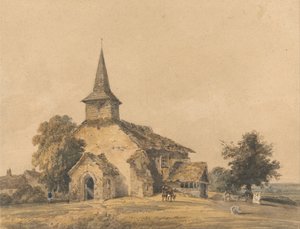 Chapel templom, Surrey alkotó: Thomas Girtin