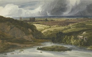 Lydford kastély, 1800 alkotó: Thomas Girtin