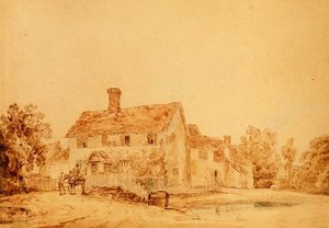 Pinkneys Farm, Redwinter, Essex alkotó: Thomas Girtin