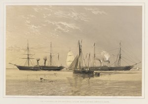 Az "Indus" és a "Ripon". alkotó: Thomas Goldsworth Dutton