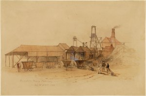 Burdon Main Colliery alkotó: Thomas H. Hair