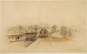 Whitwell Colliery alkotó: Thomas H. Hair