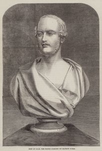 HRH, a herceg hitvese mellszobra, Mathew Noble alkotó: Thomas Harrington Wilson