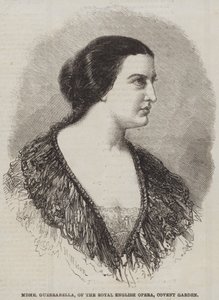Madame Guerrabella, az Angol Királyi Operából, Covent Gardenből alkotó: Thomas Harrington Wilson
