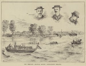 A West-End Amatőr Evezős Egyesület Regatta alkotó: Thomas Harrington Wilson