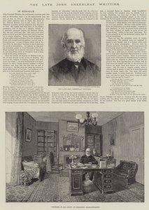 A néhai John Greenleaf Whittier alkotó: Thomas Harrington Wilson