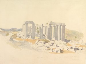 Apollón temploma Bassában, 1843.