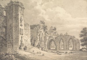 A Lincluden College romjai, Dumfries közelében