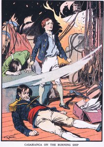 Casabianca (színes litográfia) alkotó: Thomas Heath Robinson