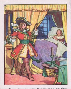 Elképedve állt a lány szépségén (litho) alkotó: Thomas Heath Robinson