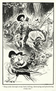 Hunok (litográfia) alkotó: Thomas Heath Robinson