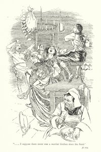 Illusztráció Laurence Sterne A Sentimental Journey című könyvéhez (litográfia) alkotó: Thomas Heath Robinson