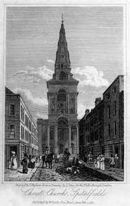 Christ Church, Spitalfields, London, 1817.