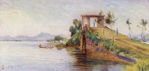 Hangchow, egy híd az úton, a West Lake