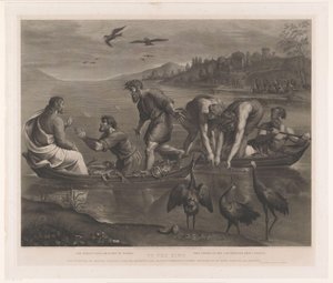 Csodálatos fogás The Miraculous draft of fishes / Noli timere: ex hoc jam homines eris capiens (cím a tárgyon) Nyomatok Raphael után (sorozat címe) The Raphael Cartoons (sorozat címe)