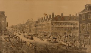 Broadway, New York, 1836 (Webb