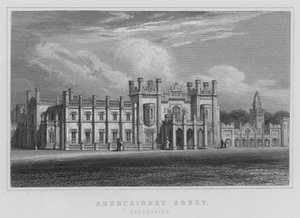 Abercairney Abbey, Perthshire (metszet) alkotó: Thomas Hosmer Shepherd