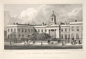 Asylum for Female Orphans, Westminster, a "London and it
