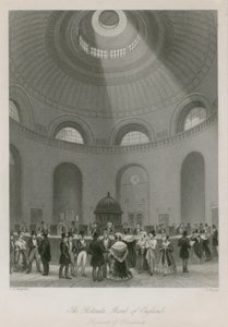 Bank of England, Sir John Soane Rotundája alkotó: Thomas Hosmer Shepherd