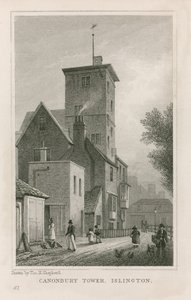 Canonbury ház és torony alkotó: Thomas Hosmer Shepherd