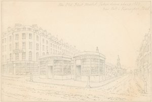 Flottapiac a Holborn hídról (most eltávolítva) alkotó: Thomas Hosmer Shepherd