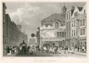 Fleet Street, London alkotó: Thomas Hosmer Shepherd