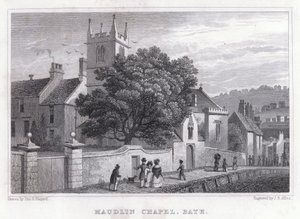Maudlin-kápolna, Bath (metszet) alkotó: Thomas Hosmer Shepherd