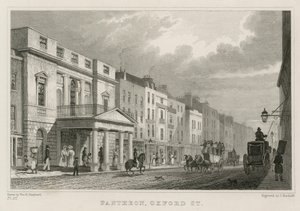 Pantheon, Oxford Street, London alkotó: Thomas Hosmer Shepherd