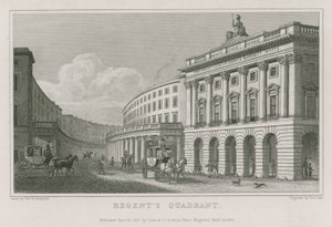 Quadrant, Regent Street, London alkotó: Thomas Hosmer Shepherd