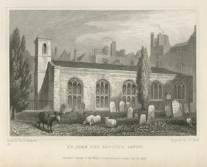 Keresztelő Szent János, Savoya alkotó: Thomas Hosmer Shepherd