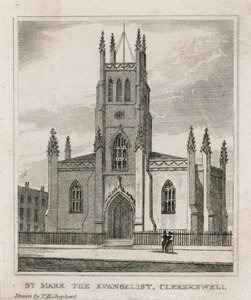 Szent Márk templom, Clerkenwell alkotó: Thomas Hosmer Shepherd