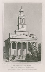 Szent Péter-templom, Eaton Square, Pimlico alkotó: Thomas Hosmer Shepherd