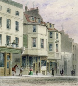 The Boars Head Inn, King Street, Westminster, 1858 alkotó: Thomas Hosmer Shepherd