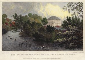 A Colosseum és a tó egy része, Regent