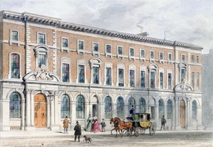 A Merchant Taylors and Hall új épülete, 1853 alkotó: Thomas Hosmer Shepherd