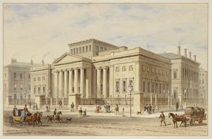 The Royal Manchester Institution, 1836 körül (akvarell papíron) alkotó: Thomas Hosmer Shepherd