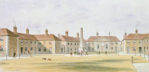 Kilátás Charles Hopton alamizsnás házaira, 1852 alkotó: Thomas Hosmer Shepherd