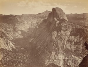 [A Half Dome a Glacier Pointról, Yosemite] alkotó: Thomas Houseworth and Company