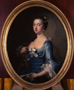 Frances Thynne, Lady Hertford, később Somerset hercegnő portréja (olaj, vászon)